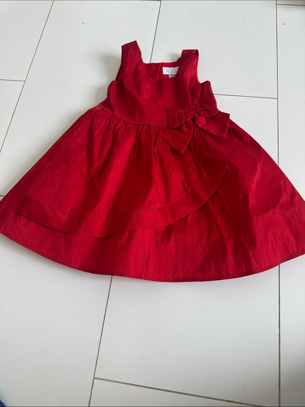 Gymboree red dress 18/24 bow